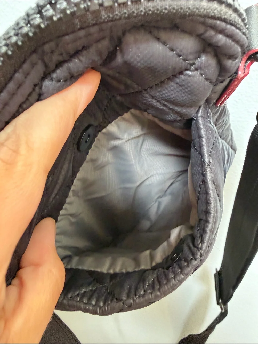 MZ Wallace Black Metro Sling Bag